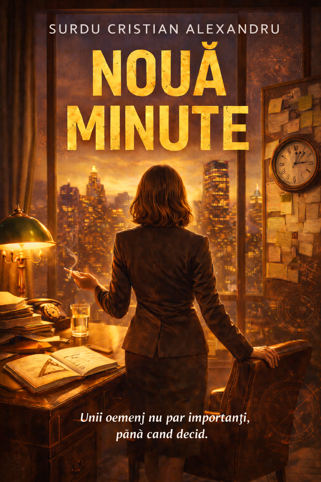 Nouă minute - Copertă