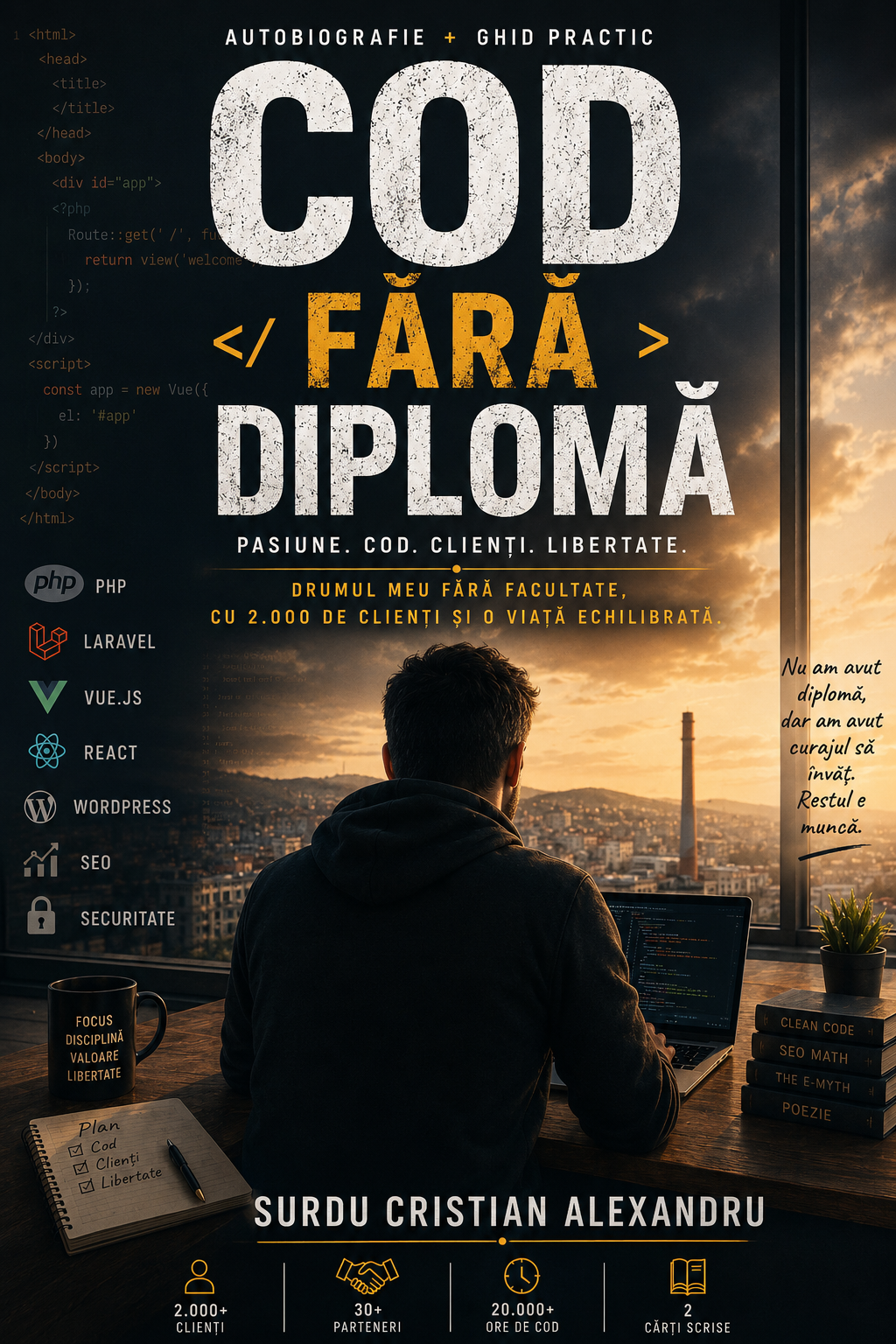 Cod fără diplomă - Copertă